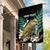 Personalised New Zealand Kakapo Garden Flag Aotearoa Fern With Manuka