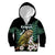 Personalised New Zealand Kakapo Kid Hoodie Aotearoa Fern With Manuka