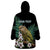 Personalised New Zealand Kakapo Wearable Blanket Hoodie Aotearoa Fern With Manuka