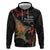 Personalised New Zealand Kea Zip Hoodie Nestor Notabilis With Harakeke Maori Pattern