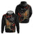 Personalised New Zealand Kea Zip Hoodie Nestor Notabilis With Harakeke Maori Pattern