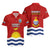 Kiribati Football Hawaiian Shirt Polynesian Pattern Mix Kiribatian Flag LT14 - Polynesian Pride