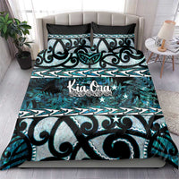 Kia Ora New Zealand Bedding Set Aotearoa Proud Maori Paua Shell Silver Fern LT14 - Polynesian Pride