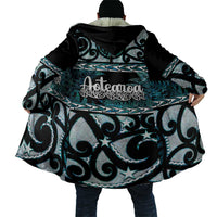 Kia Ora New Zealand Cloak Aotearoa Proud Maori Paua Shell Silver Fern LT14 - Polynesian Pride