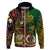 Vanuatu and Australia Hoodie Vanuatuan Polynesian Mix Aussie Aboriginal Art LT14 - Polynesian Pride