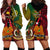 Vanuatu and Papua New Guinea Hoodie Dress Vanuatuan With PNG Polynesian Pattern LT14 - Polynesian Pride