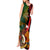 Vanuatu and Papua New Guinea Tank Maxi Dress Vanuatuan With PNG Polynesian Pattern LT14 - Polynesian Pride