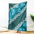 Vintage Dark Cyan Polynesia Blanket Plumeria With Hibiscus Tropical Vibes