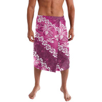 Vintage Pink Polynesia Lavalava Plumeria With Hibiscus Tropical Vibes LT14 Pink - Polynesian Pride
