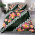 Green Polynesia Bedding Set Plumeria With Hibiscus Pattern Tropical Vibes