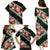 Green Polynesia Family Matching Puletasi and Hawaiian Shirt Plumeria With Hibiscus Pattern Tropical Vibes