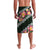 Green Polynesia Lavalava Plumeria With Hibiscus Pattern Tropical Vibes