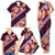 Pink Polynesia Family Matching Tank Maxi Dress and Hawaiian Shirt Plumeria With Hibiscus Pattern Tropical Vibes