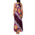 Pink Polynesia Family Matching Tank Maxi Dress and Hawaiian Shirt Plumeria With Hibiscus Pattern Tropical Vibes