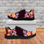 Pink Polynesia Sneakers Plumeria With Hibiscus Pattern Tropical Vibes