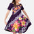 Purple Polynesia Family Matching Mermaid Dress and Hawaiian Shirt Plumeria With Hibiscus Pattern Tropical Vibes