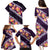 Purple Polynesia Family Matching Puletasi and Hawaiian Shirt Plumeria With Hibiscus Pattern Tropical Vibes