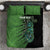 Personalised New Zealand Darts Bedding Set Aotearoa Maori Fern Mix Manaia Tattoo