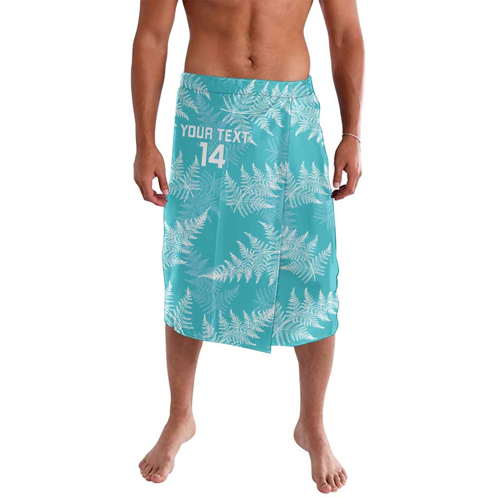 New Zealand Silver Fern Rugby Custom Lavalava Go Aotearoa Champions Turquoise Version LT14 Turquoise - Polynesian Pride