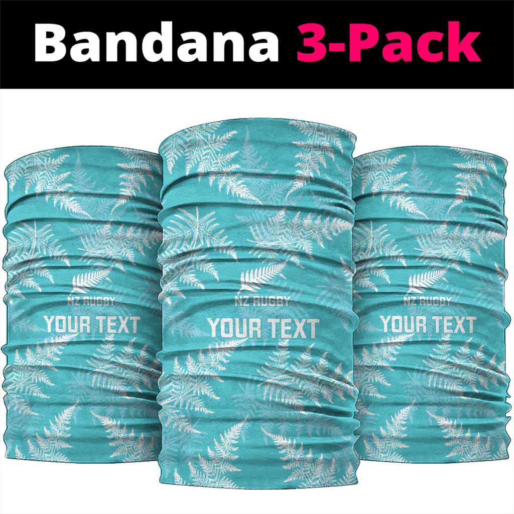 New Zealand Silver Fern Rugby Custom Neck Gaiter Go Aotearoa Champions Turquoise Version LT14 package One Size: 25*50cm Turquoise - Polynesian Pride
