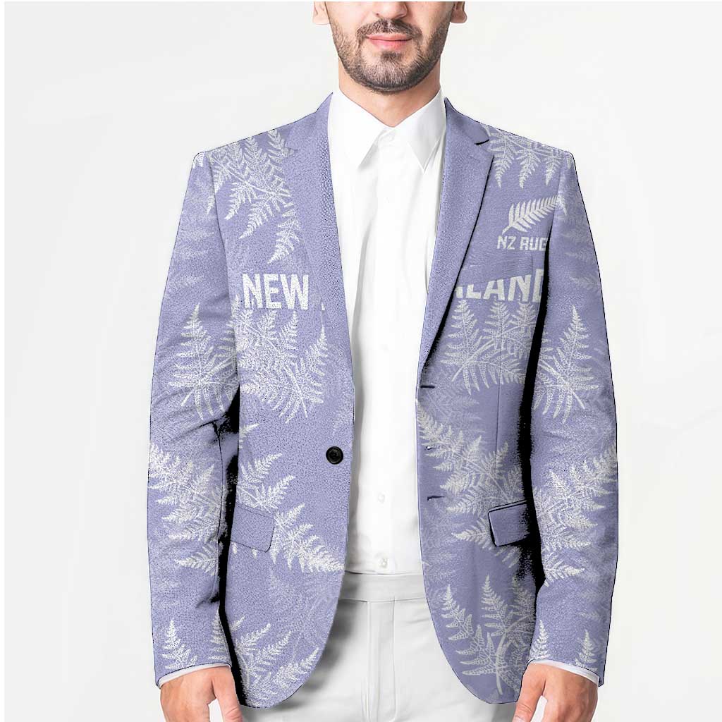 New Zealand Silver Fern Rugby Custom Blazer Go Aotearoa Champions Purple Version LT14 - Polynesian Pride