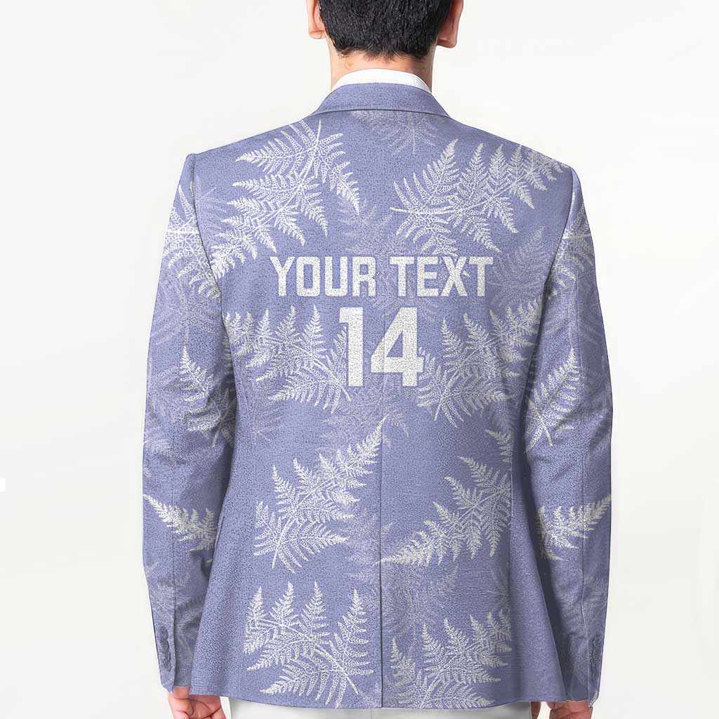 New Zealand Silver Fern Rugby Custom Blazer Go Aotearoa Champions Purple Version LT14 - Polynesian Pride