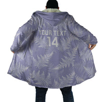 New Zealand Silver Fern Rugby Custom Cloak Go Aotearoa Champions Purple Version LT14 - Polynesian Pride
