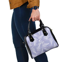 New Zealand Silver Fern Rugby Custom Shoulder Handbag Go Aotearoa Champions Purple Version LT14 - Polynesian Pride