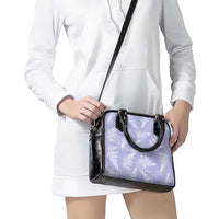 New Zealand Silver Fern Rugby Custom Shoulder Handbag Go Aotearoa Champions Purple Version LT14 - Polynesian Pride