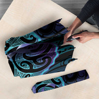 Suicide Prevention New Zealand Umbrella Aotearoa Maori Butterfly Mix Silver Fern LT14 - Polynesian Pride