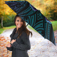 Suicide Prevention New Zealand Umbrella Aotearoa Maori Butterfly Mix Silver Fern LT14 - Polynesian Pride