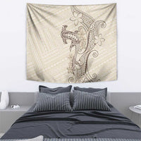 Beige Hawaii Tapestry Hammerhead Shark Tattoo Curve Polynesian LT14 - Polynesian Pride