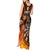 Personalised Polynesian Darts Tank Maxi Dress Fire Burning With Tribal Tattoo LT14 - Polynesian Pride