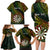 Personalised Polynesian Darts Family Matching Long Sleeve Bodycon Dress and Hawaiian Shirt Dart Lovers Tribal Pattern Mix Tropical Leaves LT14 - Polynesian Pride