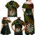 Personalised Polynesian Darts Family Matching Off Shoulder Maxi Dress and Hawaiian Shirt Dart Lovers Tribal Pattern Mix Tropical Leaves LT14 - Polynesian Pride