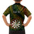 Personalised Polynesian Darts Family Matching Puletasi Dress and Hawaiian Shirt Dart Lovers Tribal Pattern Mix Tropical Leaves LT14 - Polynesian Pride