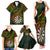 Personalised Polynesian Darts Family Matching Tank Maxi Dress and Hawaiian Shirt Dart Lovers Tribal Pattern Mix Tropical Leaves LT14 - Polynesian Pride