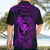 Hawaii Hawaiian Shirt Fish Hook Tattoo Mix Polynesian Plumeria Purple Version LT14 - Polynesian Pride