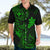 Hawaii Hawaiian Shirt Fish Hook Tattoo Mix Polynesian Plumeria Green Version LT14 - Polynesian Pride