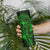 Hawaii Skinny Tumbler Fish Hook Tattoo Mix Polynesian Plumeria Green Version