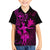 Hawaii Family Matching Puletasi Dress and Hawaiian Shirt Hula Girl Mix Polynesian Plumeria Pink Version LT14 Son's Shirt Pink - Polynesian Pride