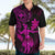 Hawaii Hawaiian Shirt Hula Girl Mix Polynesian Plumeria Pink Version LT14 - Polynesian Pride