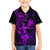 Hawaii Family Matching Short Sleeve Bodycon Dress and Hawaiian Shirt Hula Girl Mix Polynesian Plumeria Purple Version LT14 Son's Shirt Purple - Polynesian Pride