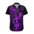 Hawaii Hawaiian Shirt Hula Girl Mix Polynesian Plumeria Purple Version LT14 Purple - Polynesian Pride