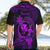 Hawaii Hawaiian Shirt Hula Girl Mix Polynesian Plumeria Purple Version LT14 - Polynesian Pride