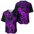 Hawaii Baseball Jersey King Kamehameha Mix Polynesian Plumeria Purple Version LT14 - Polynesian Pride