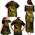 Hawaii Family Matching Puletasi Dress and Hawaiian Shirt Pineapple Mix Polynesian Plumeria Reggae Version LT14 - Polynesian Pride