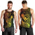 Hawaii Men Tank Top Pineapple Mix Polynesian Plumeria Reggae Version LT14 - Polynesian Pride