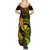 Hawaii Summer Maxi Dress Pineapple Mix Polynesian Plumeria Reggae Version LT14 - Polynesian Pride