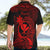 Hawaii Hawaiian Shirt Pineapple Mix Polynesian Plumeria Red Version LT14 - Polynesian Pride